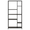 Bookcase SPARROW Unique matt black