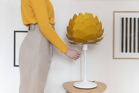 Table base for lamps UMAGE SANTE TABLE white