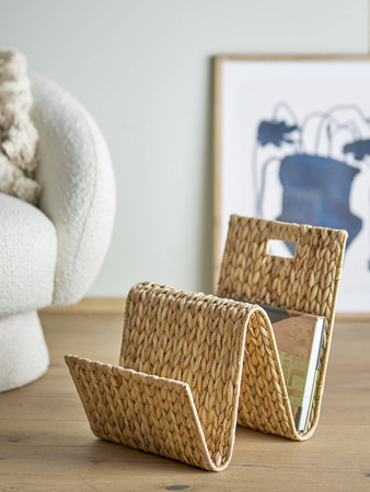 Dex Magazine Holder, Nature, Water Hyacinth