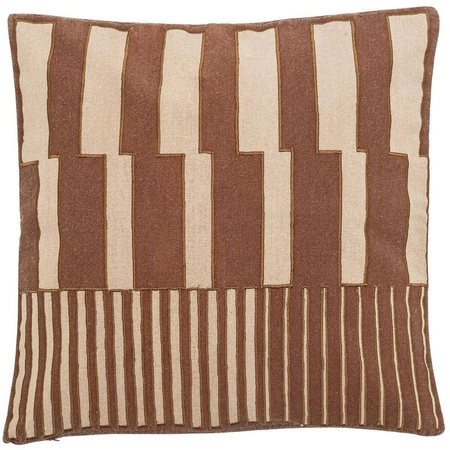 Cowes Cushion, Brown, Cotton OEKO-TEX®