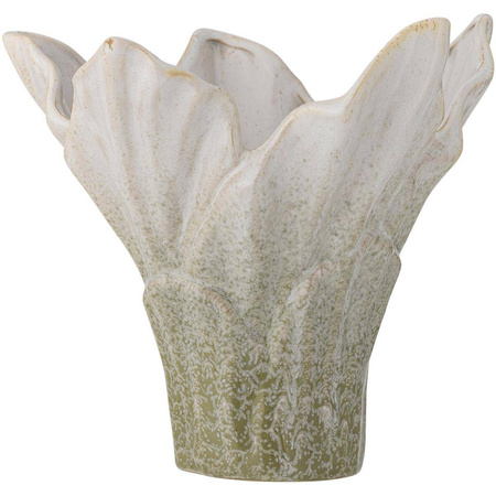 Erato Vase, Green, Stoneware