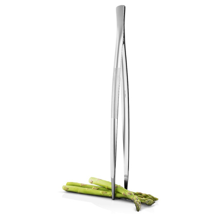 Pęseta do żywności Eva Trio srebrna