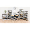 Bookcase SPARROW Unique matt black