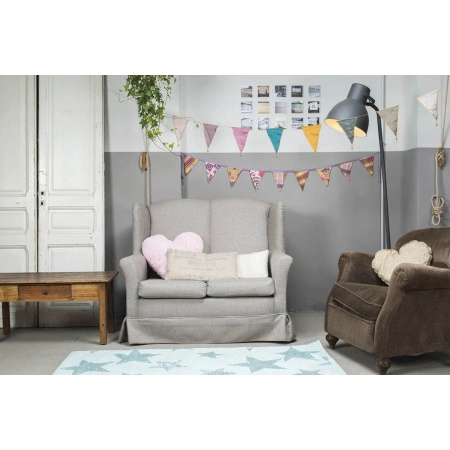 Poduszka Lorena Canals STARS różowa