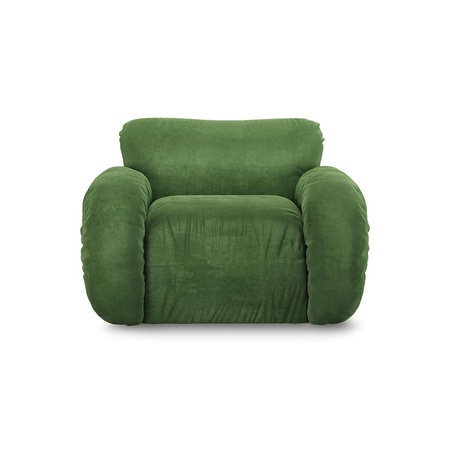 Arc lounge fauteuil, frame sand, royal velvet, green