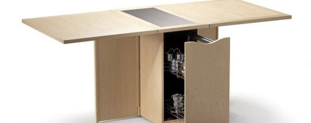 Dining table #101 SKOVBY black