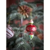 Kota Ornament, Grey, Glass