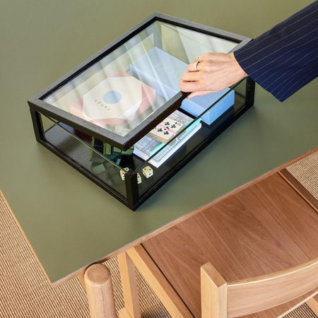 Display Box Hübsch VIEW czarny small