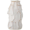 Dolores Vase, White, Stoneware