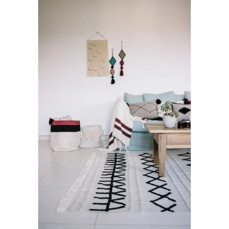 Kosz Lorena Canals BAZAAR czarny