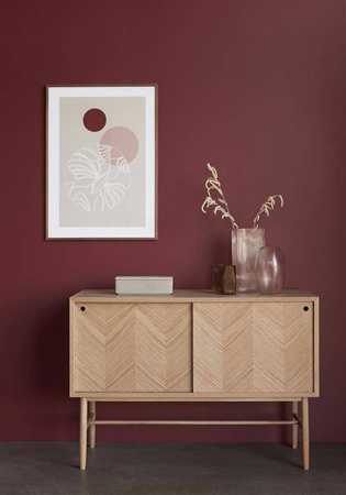 Wooden chest of drawers HÜBSCH OAK natural