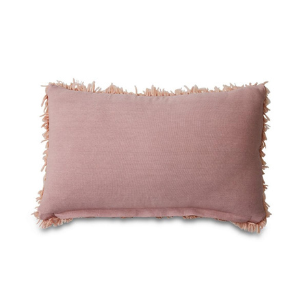 Poduszka hkliving FLUFFY różowa rozmiar 65x40 cm
