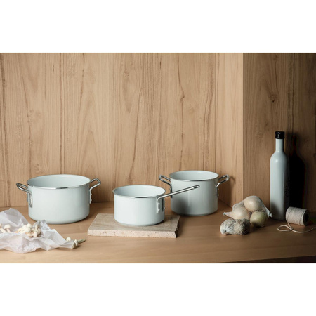 Rondel z powłoką ceramiczną Slip-Let® Eva Trio WHITE LINE biały 1.8 l