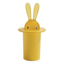 Pudełko na wykałaczki Królik Alessi Magic Bunny żółty