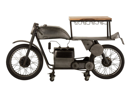Barek motocykl J-LINE szary