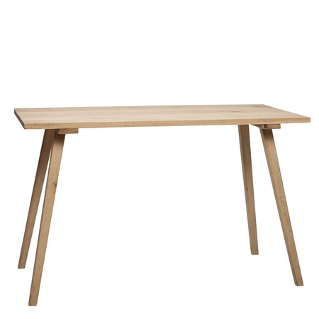 Biurko drewniane Hübsch dębowe 150 cm naturalne