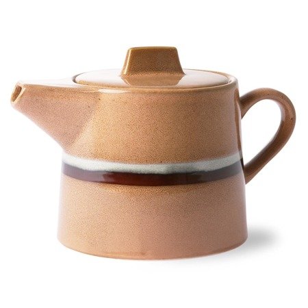 Ceramiczny dzbanek na herbatę HK Living 70'S STREAM
