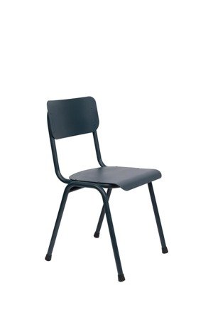 Krzesło BACK TO SCHOOL Outdoor ciemny szary Zuiver
