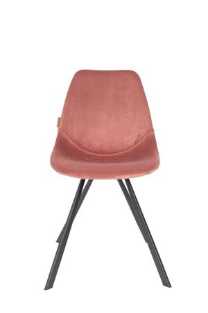 Krzesło Dutchbone Franky różowe