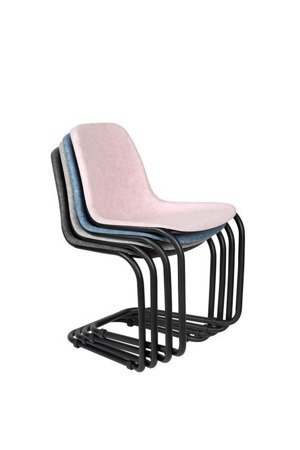 Krzesło THIRSTY jasno różowy Zuiver