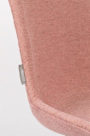 Krzesło Zuiver ALBERT KUIP SOFT różowe