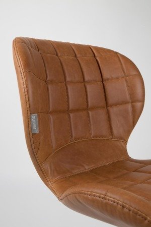 Krzesło Zuiver OMG LL brązowe