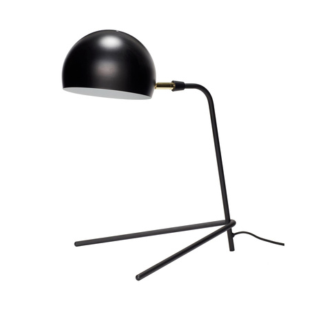 Lampa stołowa Hübsch CLASSC czarno mosiężna
