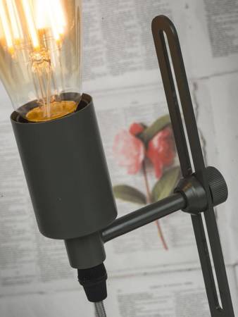 Lampa stołowa SEATTLE/T2/B szaro-zielona