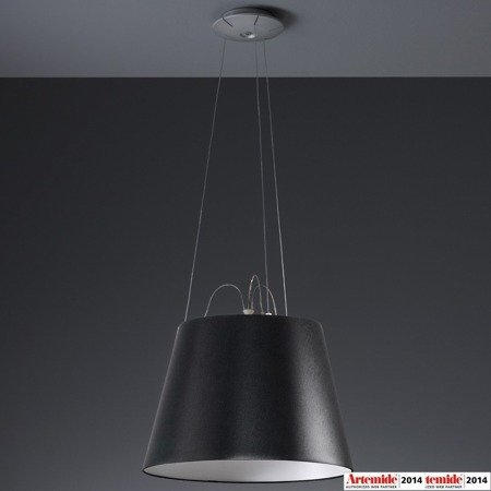Lampa wisząca Artemide Tolomeo Mega 42 cm czarna