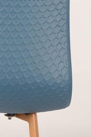 Nowoczesne krzesło aboutHome design niebieskie