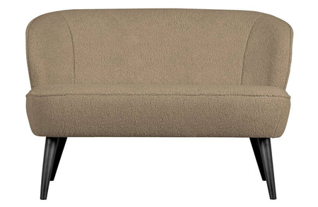 Sofa Sara mała teddy piaskowa