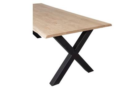 Stol TABLO dębowy [FSC] 160x90 noga X