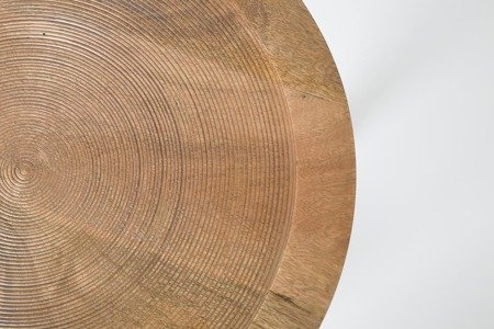 Stolik drewniany Zuiver Dendron L brązowy
