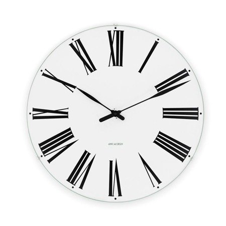 Zegar rzymski Rosendahl Arne Jacobsen Roman Ø16 biały