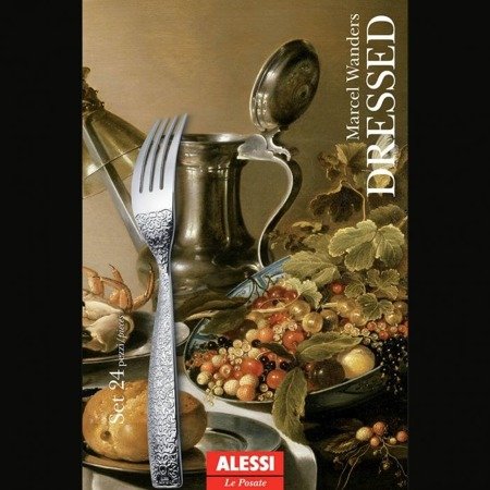 Zestaw 24 sztućców Alessi Dressed srebrny