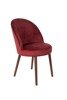 Krzesło Dutchbone Barbara czerwone