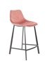 Krzesło barowe Dutchbone Franky różowe