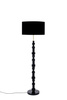 Lampa podłogowa TOTEM aluminiowa, czarna