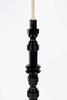 Lampa podłogowa TOTEM aluminiowa, czarna