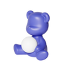 Lampa stołowa Qeeboo Miś Teddy Girl fioletowa