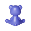 Lampa stołowa Qeeboo Miś Teddy Girl fioletowa