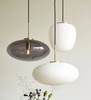 Lampa wisząca Hűbsch OVAL lustrzana