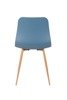 Nowoczesne krzesło aboutHome design niebieskie